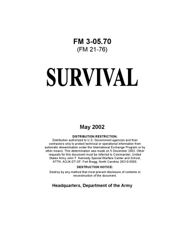 U.S. Army Survival Handbook