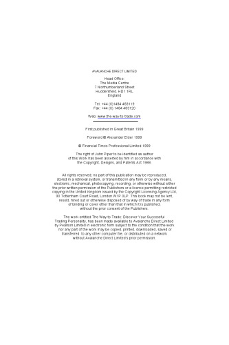 The Way to Trade: Discover Your Successful Trading Personality