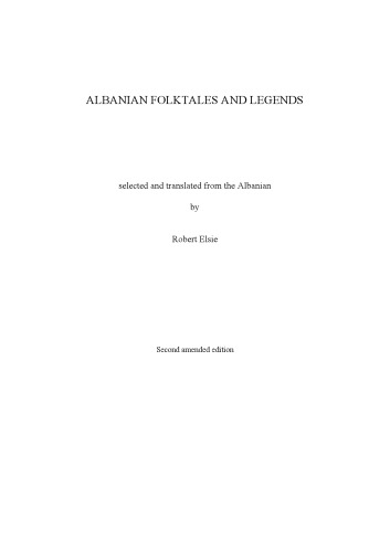 Albanian folktales and legends