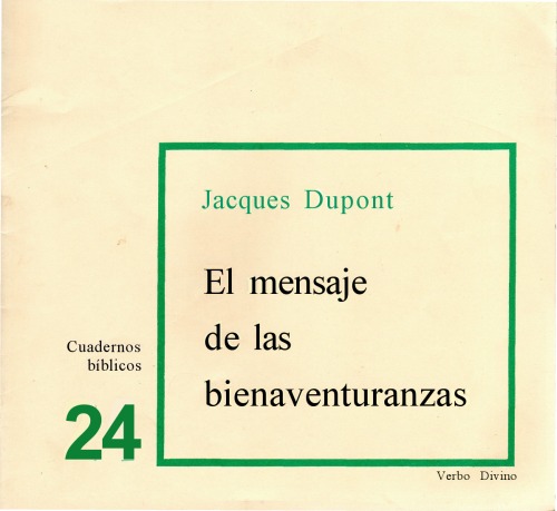 El Mensaje de las Bienaventuranzas