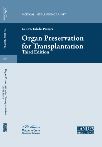 Organ Preservation for Transplantation, 3d Ed