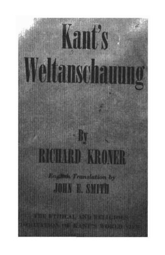 Kant's Weltanschauung