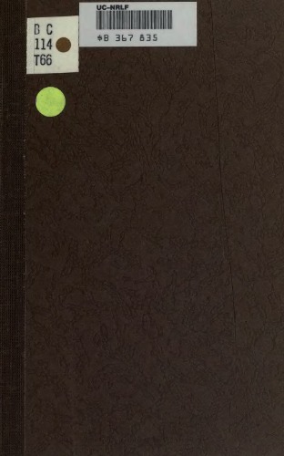 Outlines of Logic: An English Translation of Trendelenburg's Elementa Logices Aristotelea (1898)