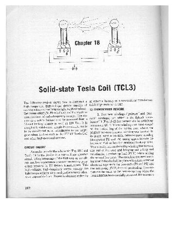 Solid-state Tesla Coil