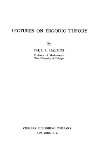 Lectures on Ergodic Theory