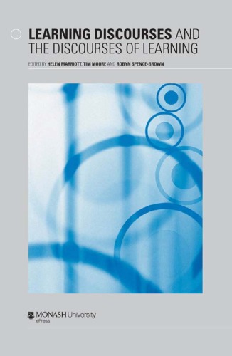 Learning Discourses and the Discourses of Learning
