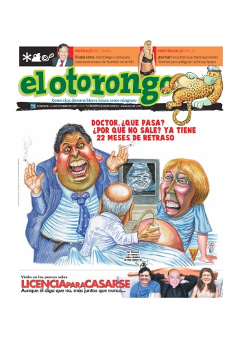 El Otorongo, No. 81 (Peruvian Political Cartoons)