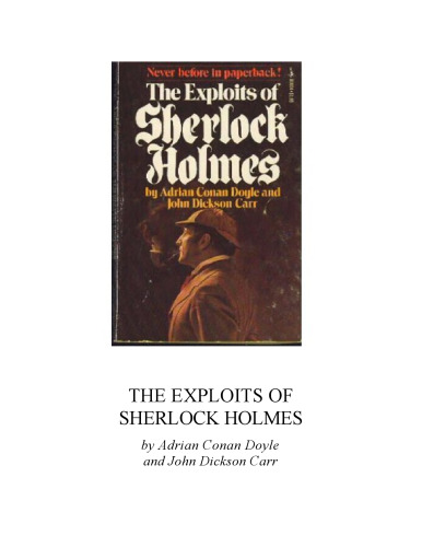 The Exploits of Sherlock Holmes