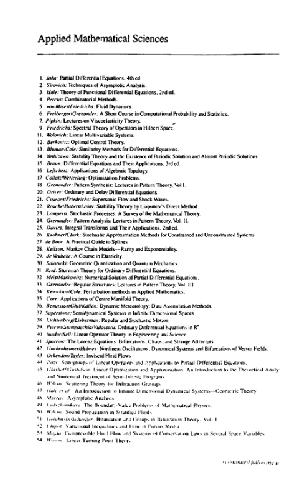 Symmetries and Differential Equations 