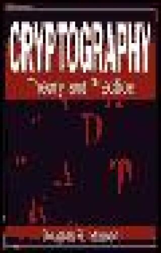 Cryptography: Theory and Practice