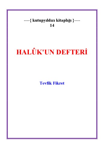 Halukun Defteri