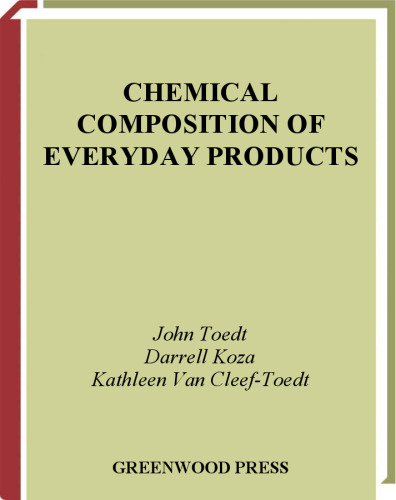Chemical Composition of Everyday Products