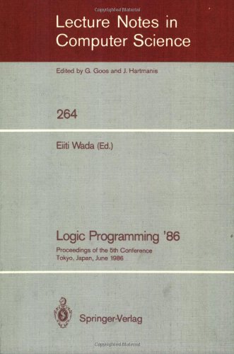 Logic Programming '86: Proceedings of the 5th Conference Tokyo, Japan, June 23–26, 1986