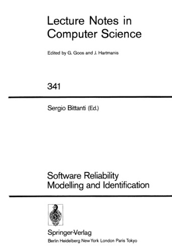 Software Reliability Modelling and Identification