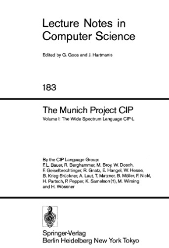 The Munich Project CIP