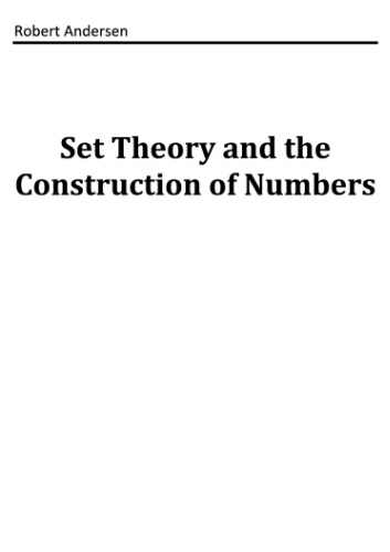 Set theory and the construction of numbers