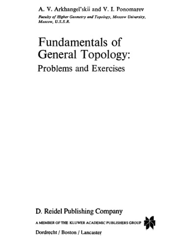 Fundamentals of General Topology: Problems and Exercises