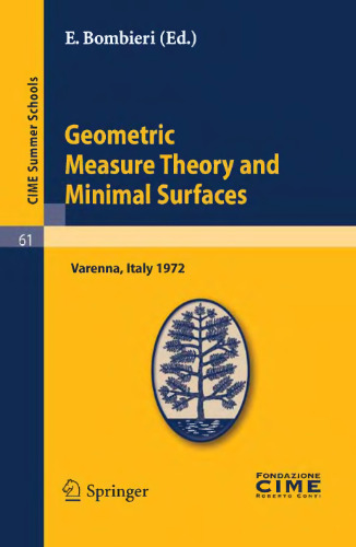 Geometric measure theory and minimal surfaces