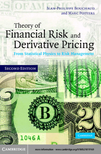Theory of financial risk and derivative pricing