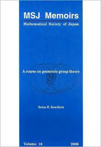 A course on geometric group theory