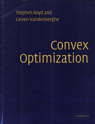 Convex optimization