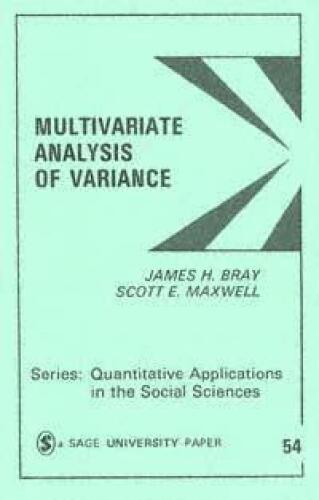 Multivariate Analysis of Variance