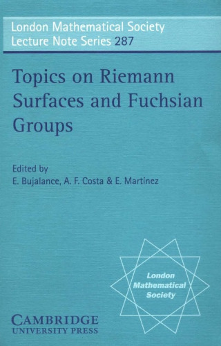 Topics on Riemann surfaces and Fuchsian groups