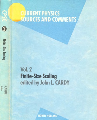 Finite-Size Scaling