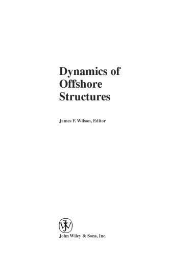 Dynamics of Offshore Structures