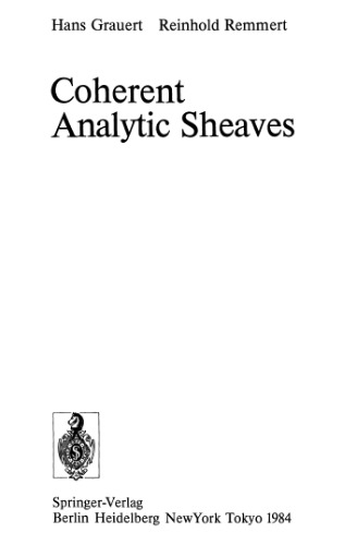 Coherent analytic sheaves