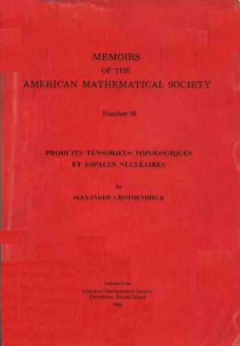 Produits tensoriels topologiques et Espaces nucleaires