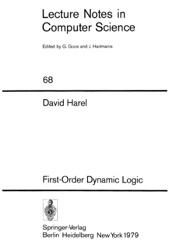 First-Order Dynamic Logic
