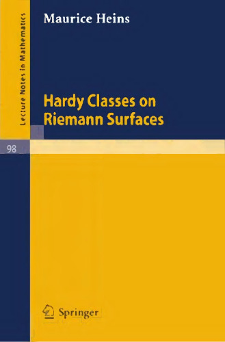 Hardy classes on Riemann surfaces