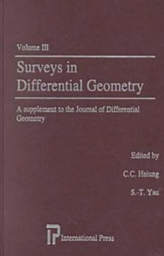 Surveys in differential geometry