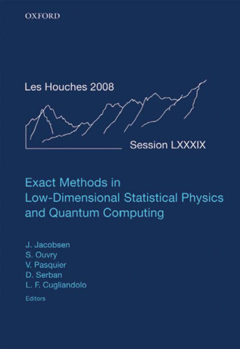 Exact Methods in Low-dimensional Statistical Physics and Quantum Computing