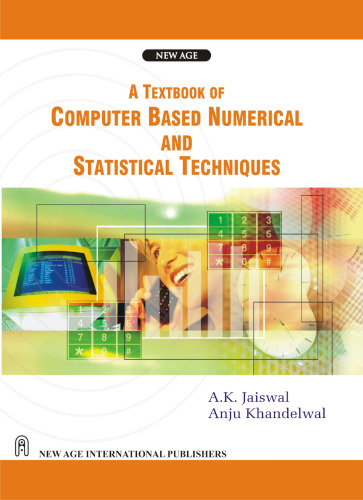 A textbook of computer based numerical and statistical techniques