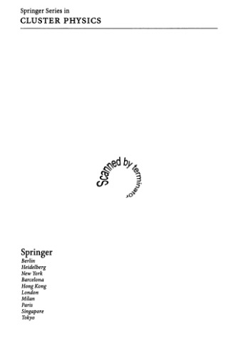 Theory of Atomic and Molecular Clusters: With a Glimpse at Experiments