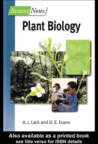 Plant biology: Instant notes