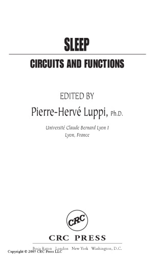 Sleep. Circuits and functions
