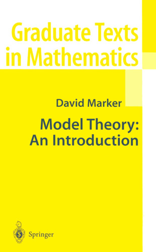 Model Theory: An Introduction