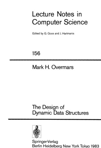 The Design of Dynamic Data Structures