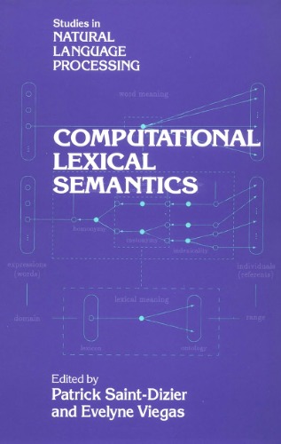 Computational lexical semantics
