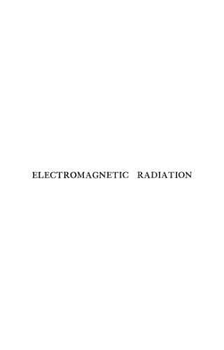 Electromagnetic radiation and the mechanical reactions arising from it
