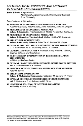 Numerical Solution of Integral Equations