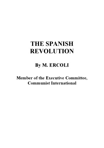 The Spanish Revolution