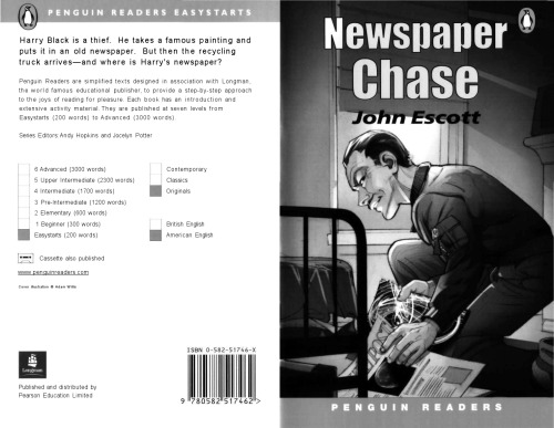 Newspaper Chase (Penguin Readers, Easystarts)