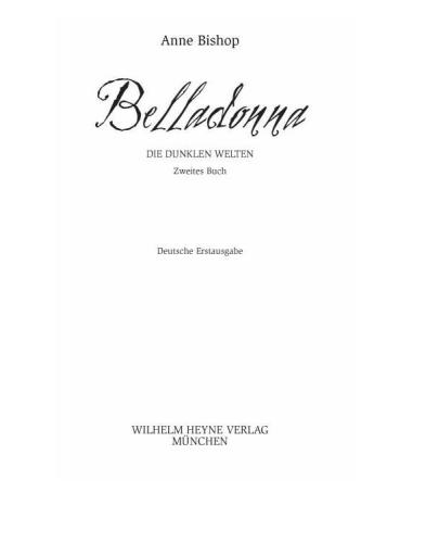 Belladonna.