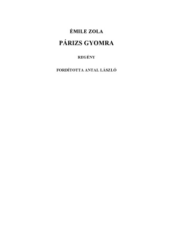 Parizs gyomra