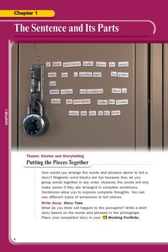 Grammar for Writing Grade 6