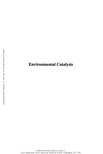 Environmental Catalysis